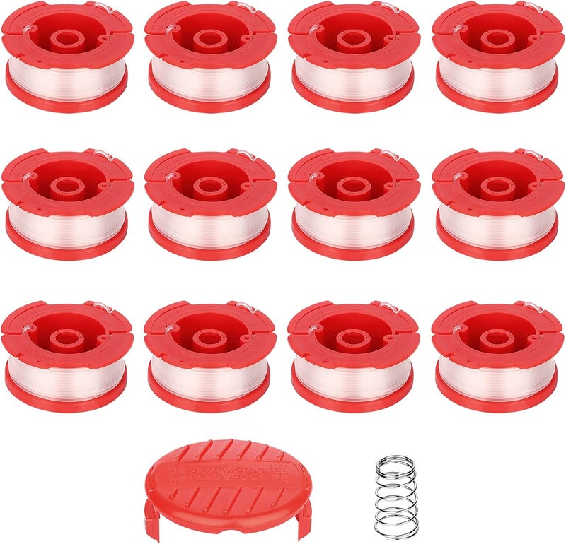 Dilsuaco CMZST0653 14pcs String Trimmer Spool Line(0.065",30Ft) with Cap Head, Compatible with Craftsman CMCST900,CMESTA900,CMESTE920,CMZST98020,CMCST915,CMEST913,CMZST120SC (CMZST0653-14pcs) - Image 1